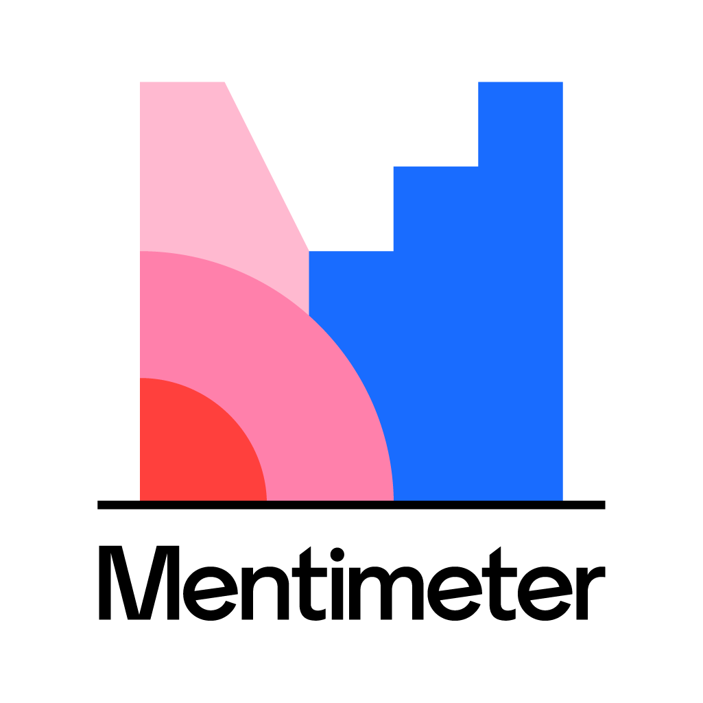 Het logo van Mentimeter